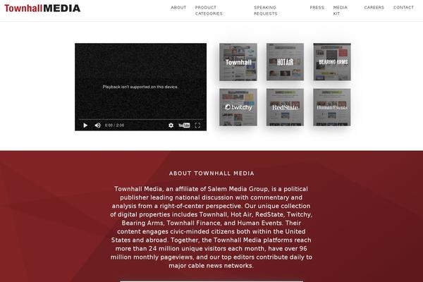 townhallmedia.com site used Hotair-desktop