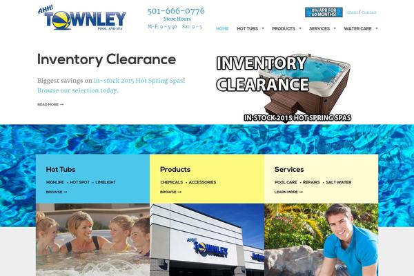 townleypoolandspa.com site used Rt_ricochet_wp