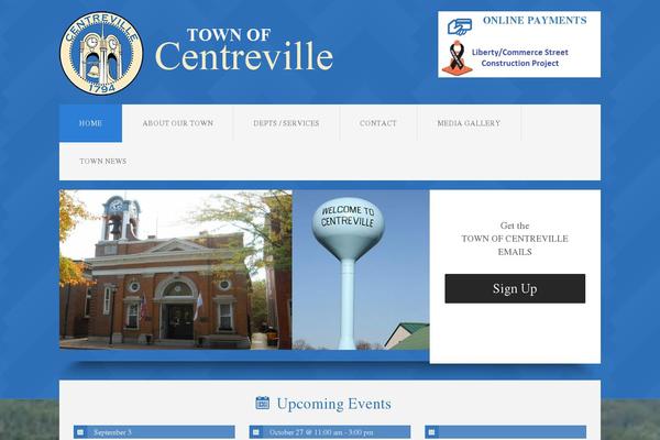 townofcentreville.org site used Townofcenterville