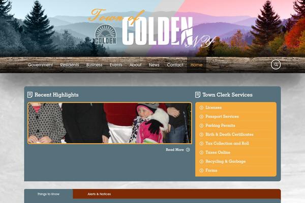 townofcolden.com site used Coldenny