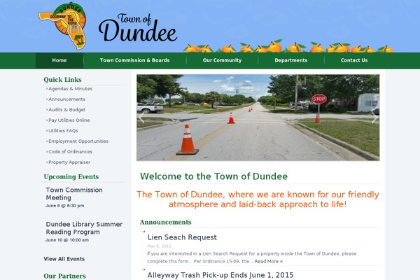 townofdundee.com site used Dundee_2016