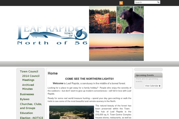 townofleafrapids.com site used Magzbook