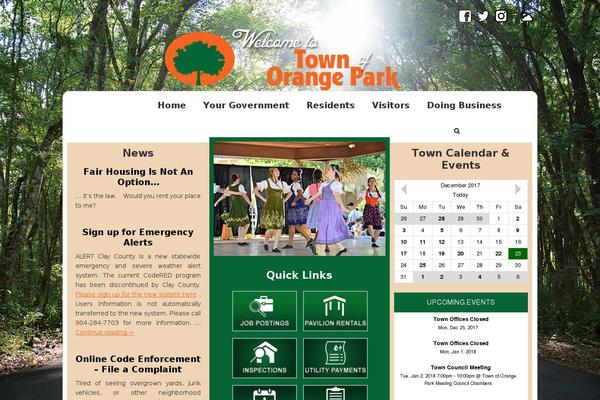 townoforangepark.com site used Top-2017
