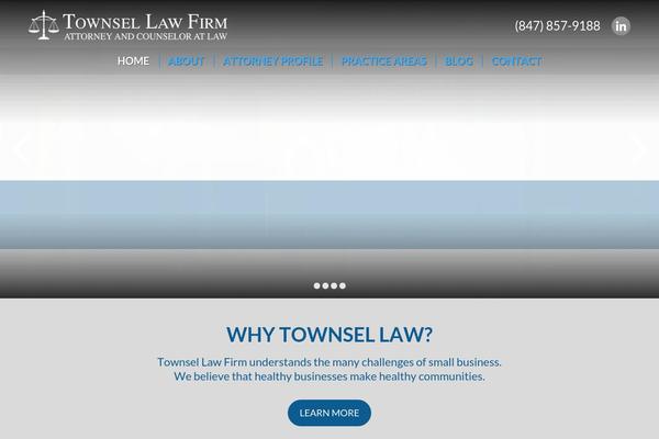 townsellaw.com site used Jsingercustomtheme