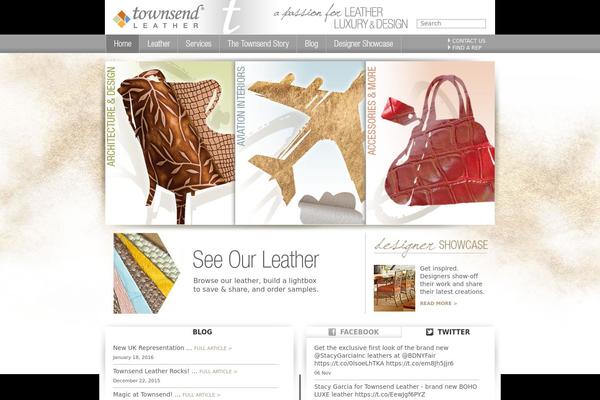 townsendleather.com site used Townsend