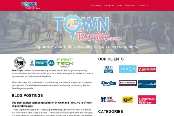 towntarget.com site used Towntarget