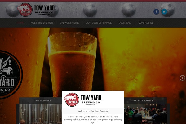 towyardbrewing.com site used Travel Nomad