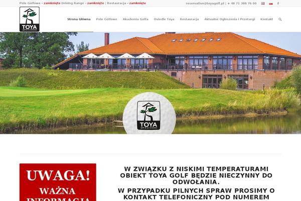 toyagolf.pl site used Toya