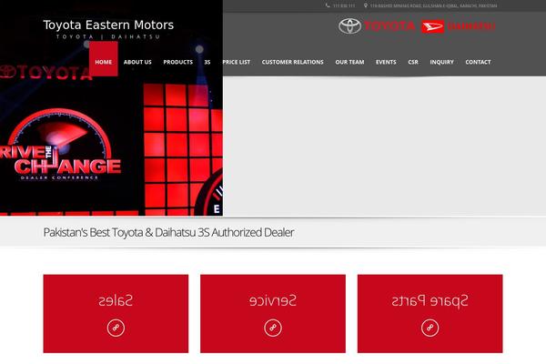 Automotive Car Dealership Business WordPress Theme theme site design template sample