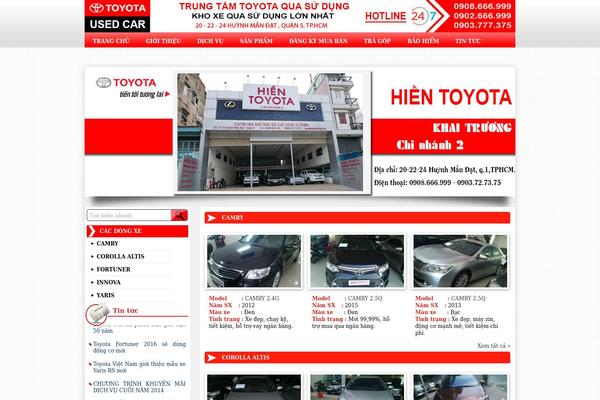 toyotaquasudung.com site used Toyota