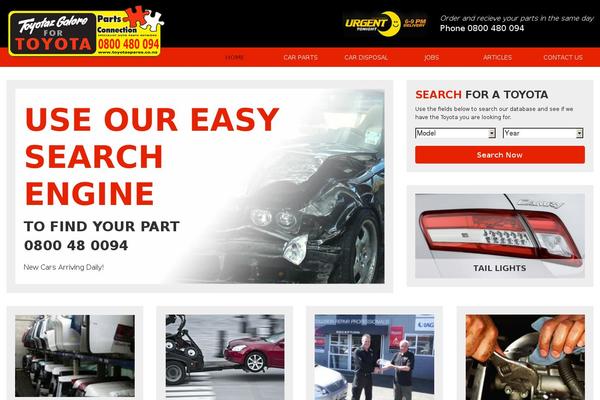 toyota2013 theme websites examples