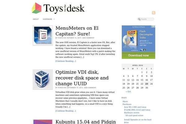 toysdesk.com site used PageLines