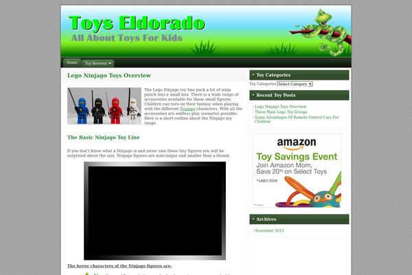 FlexSqueeze theme site design template sample