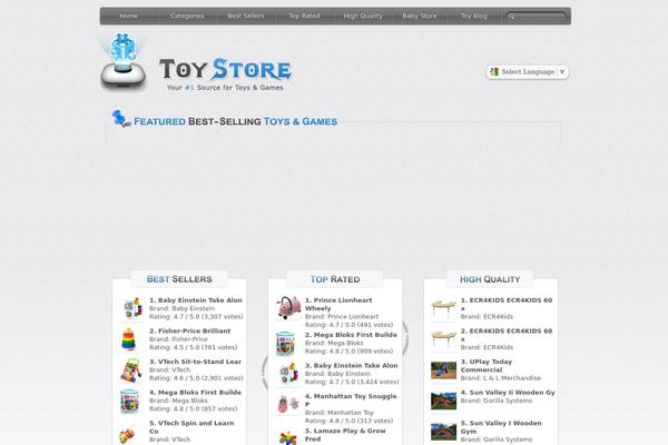 Template2 theme site design template sample