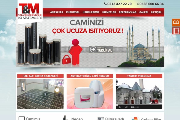 tozanlimuhendislik.net site used Tozanli