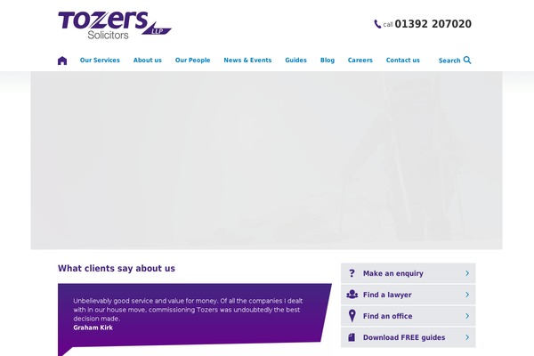 tozers.co.uk site used Tozer-main