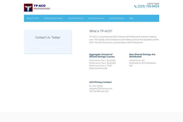 tp-aco.com site used Medica-pro