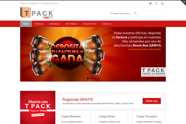 tpack.com.do site used Inovado