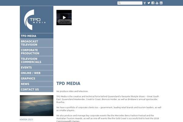 tpdmedia.com.au site used SKT Black