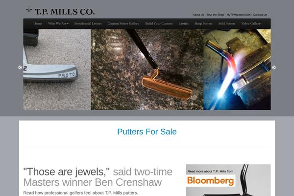 tpmillsgolfputters.com site used 2013tpmills