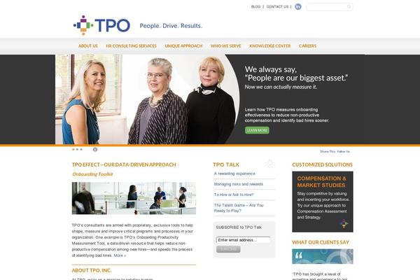 tpo-inc.com site used Tpo