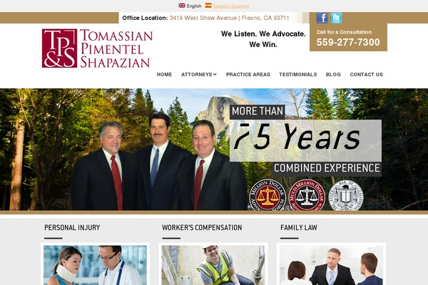 tpslawfirm.com site used Tomassian