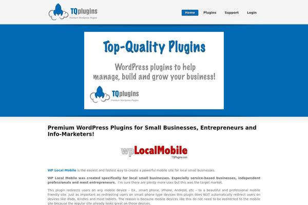 tqplugins.com site used Wpvideoimpact