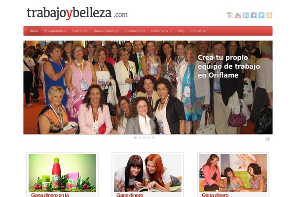 trabajoybelleza.com site used PageLines