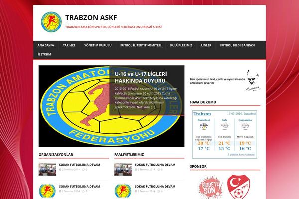 trabzonaskf.org site used Wp Chatter