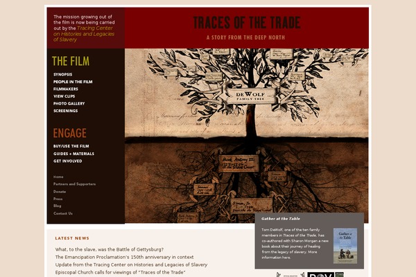 tracesofthetrade.org site used Traces