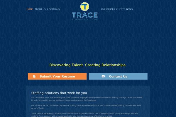 tracestaffing.com site used Canvas5.5