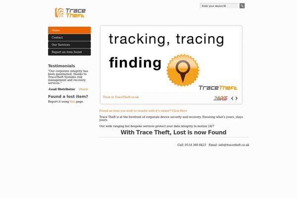 tracetheft.co.uk site used Perfectpixel