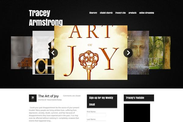 traceyarmstrong.com site used Theme1264