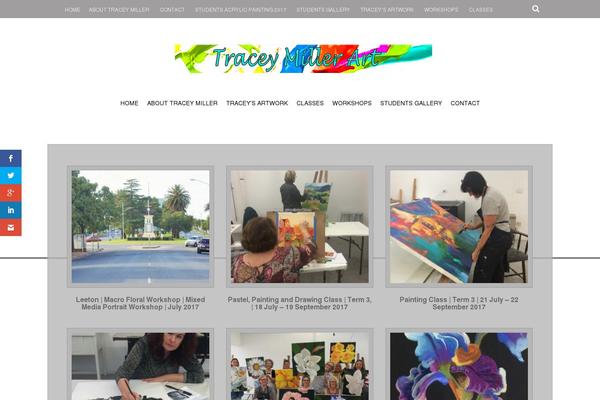 traceymiller.com.au site used Fifteen