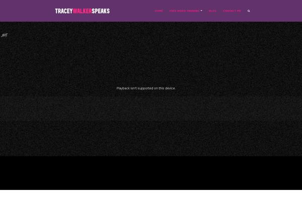 traceywalkerspeaks.com site used Freedom-to-roam