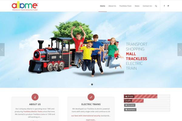 Enfold theme site design template sample