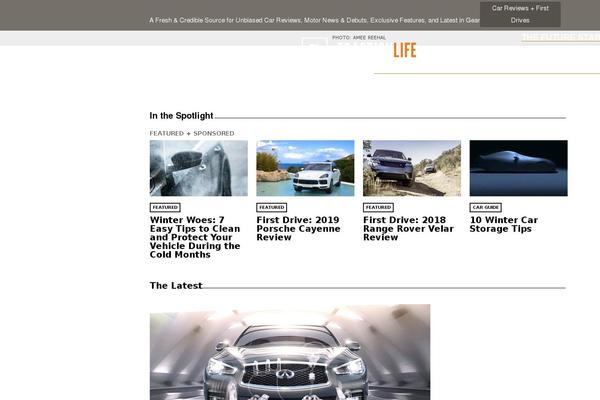 Genesis theme site design template sample