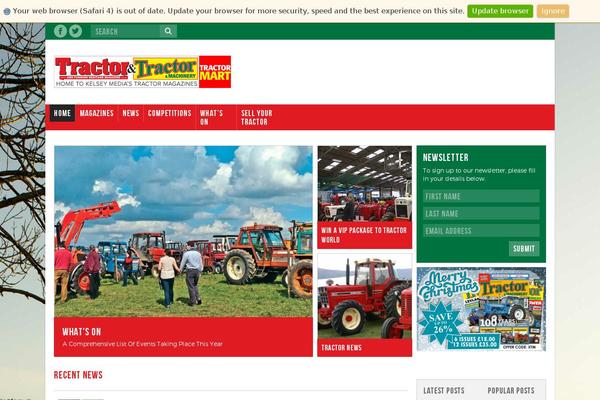 tractor-and-machinery.co.uk site used Tractor-magazine
