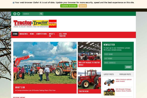 tractormagazine.co.uk site used Tractor-magazine