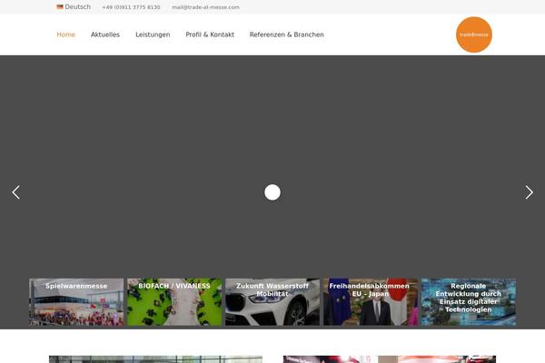 Impreza theme site design template sample