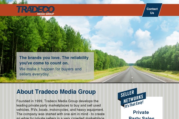 tradecomediagroup.com site used Tradeco_new