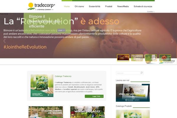 tradecorp.it site used Tradecorp