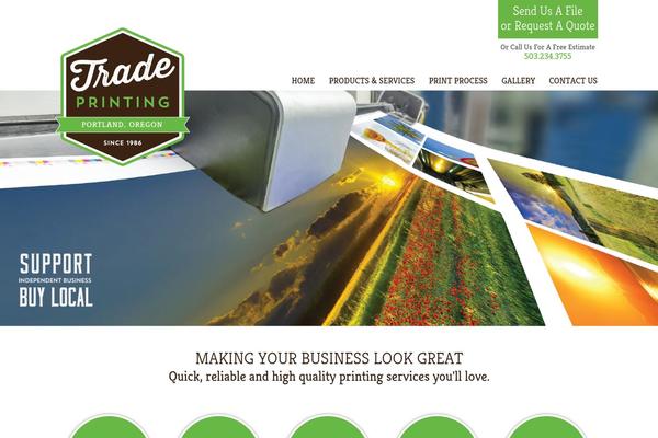 Headway theme site design template sample