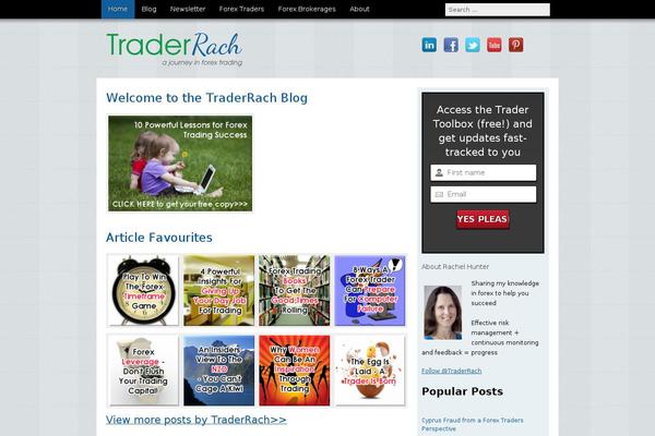 traderrach.com site used Trader
