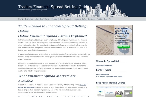 traders-spread-betting.co.uk site used Big City