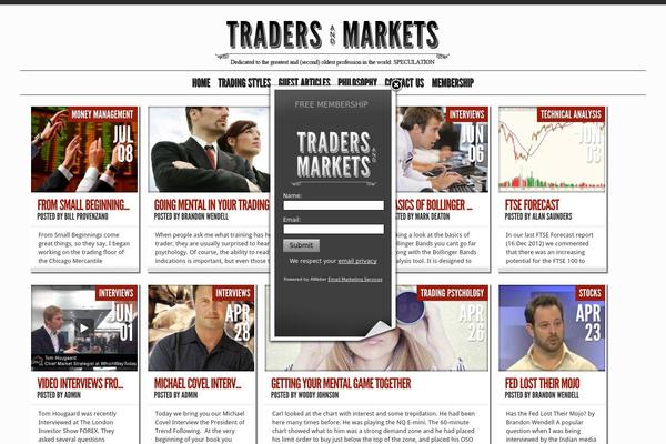 tradersandmarkets.com site used Style
