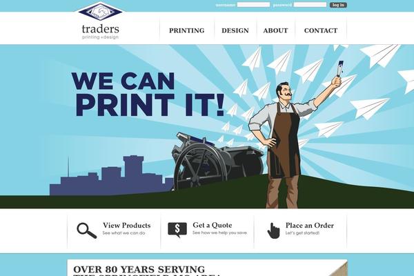tradersprinting.com site used Traders-printing-and-design