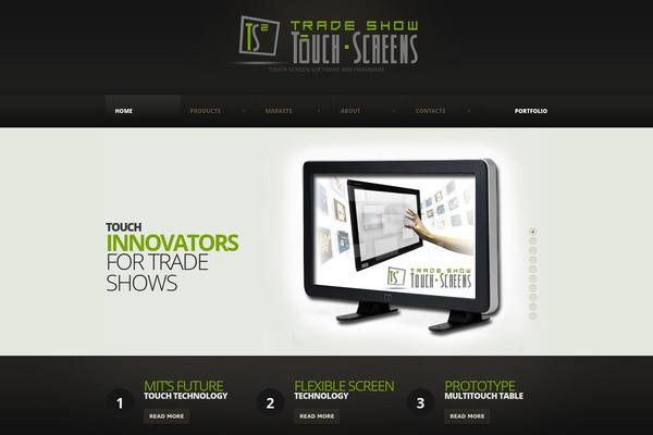 tradeshowtouchscreens.com site used Theme1795