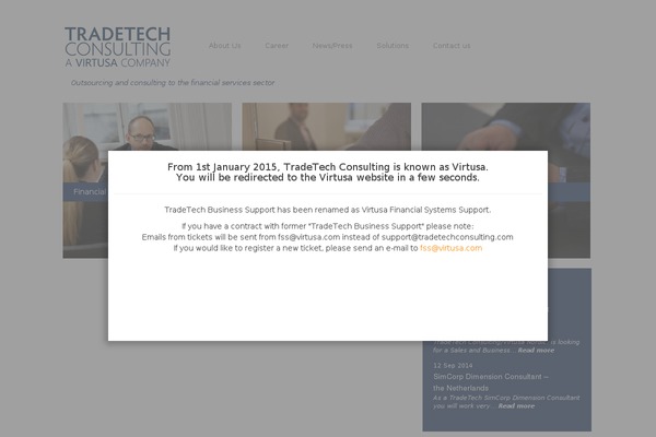 tradetech theme websites examples