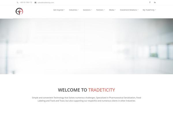 Coruscate theme site design template sample